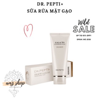 Sữa Rửa Mặt DR. PEPTI ( Galacto Cleansing Foam ) giúp da Sạch và Sáng bóng 110ml