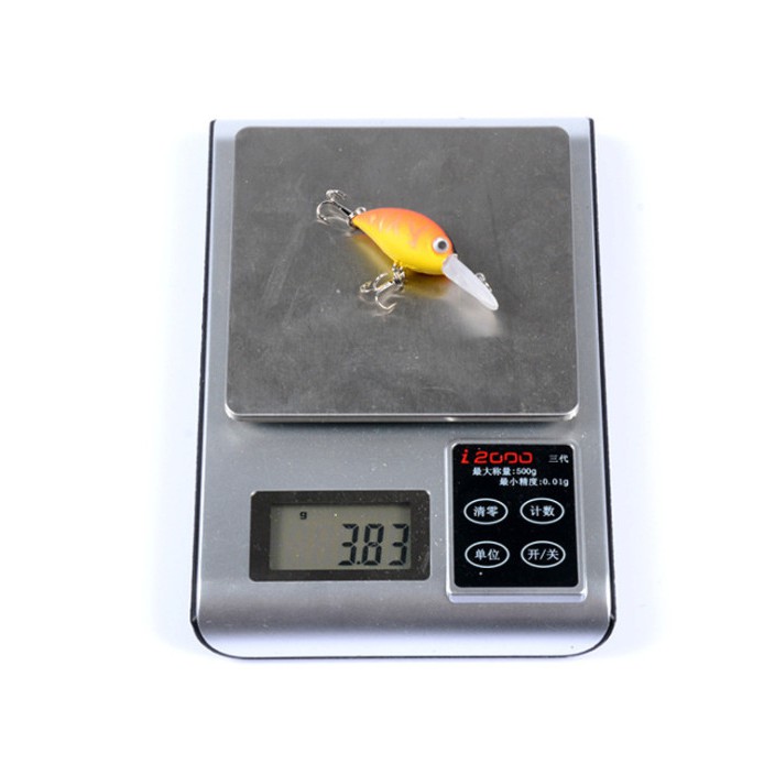 Mồi Câu Cá Giả Crank Bait Chuyên Đồ Câu Lure 5.2cm / 3.8g_M-18