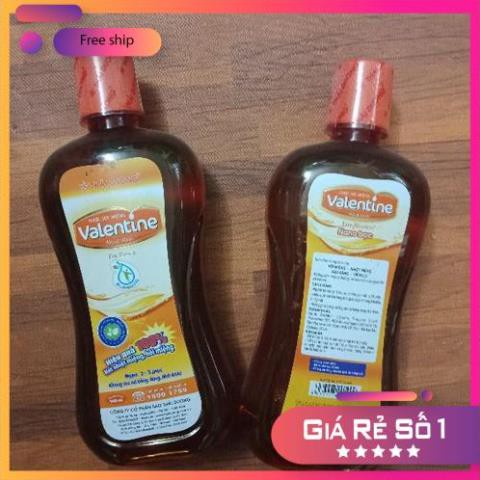 Nước súc miệng Valentine thái dương chai 500ml