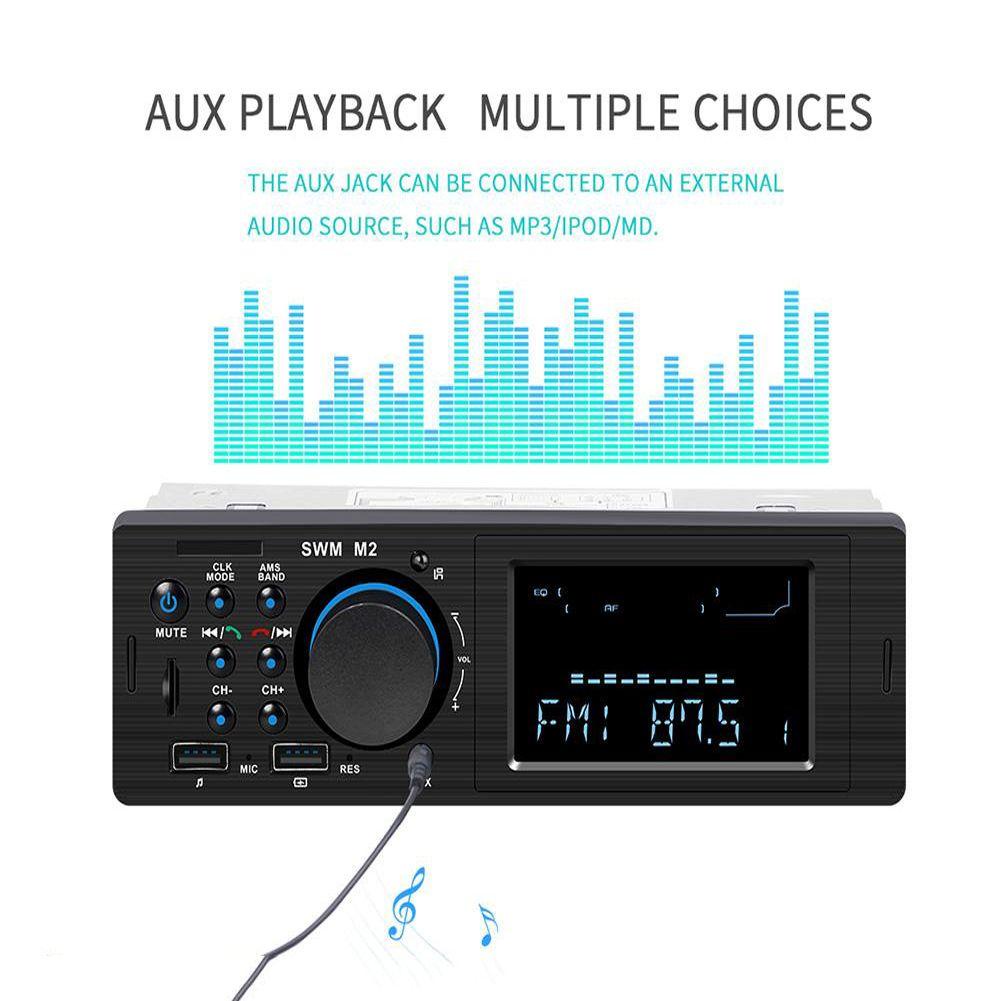 Máy Nghe Nhạc MP3 12V FM / USB / AUX / AUX Tích Hợp Bảng Điều Khiển Dành Cho Ô Tô Kat1