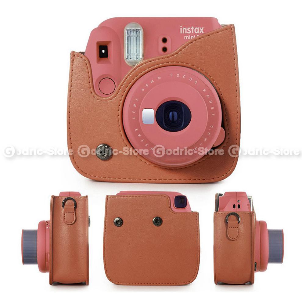 Túi Da Đựng Máy Ảnh Fujifilm Polaroid Instax Mini 8 & 9 (Code 1)