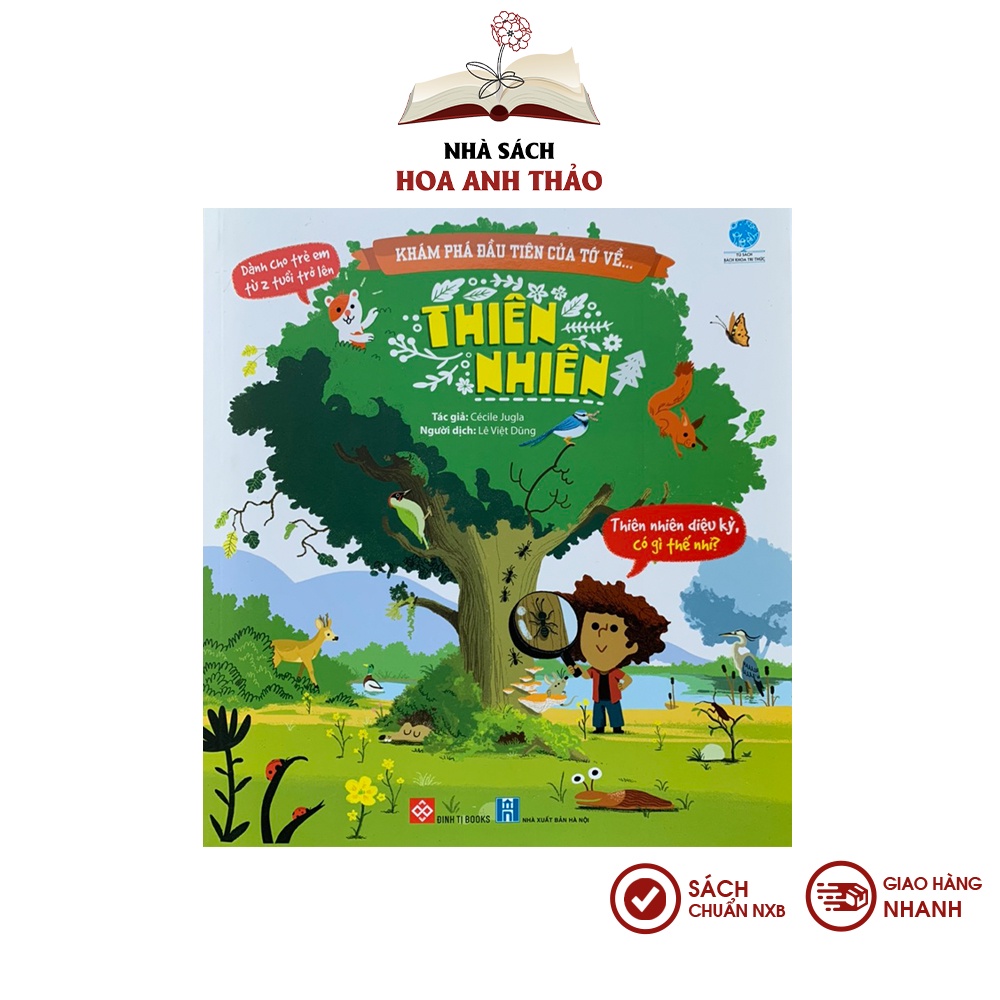 Sách - Khám Phá Đầu Tiên Của Tớ Về - Đinh Tị - Linh Kha - Bộ 8 quyển lẻ tùy chọn