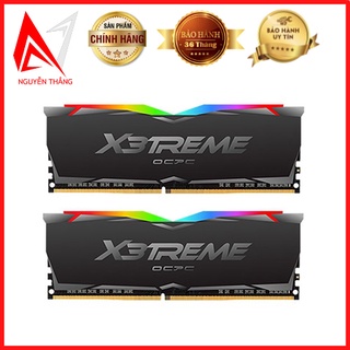 Mua Ram máy tính OCPC X3treme Aura RGB16G/3200 (2X 8GB) DDR4  Black (MMX3A2K16GD432C16) Tản Nhiệt