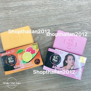 01 Xà Phòng 4K Plus 5x Dùng Cho Mặt 100gr Thái Lan Chính Hãng