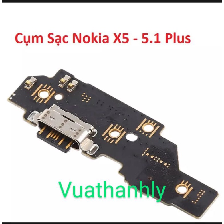 Cụm chân sạc Nokia 5.1 plus X5