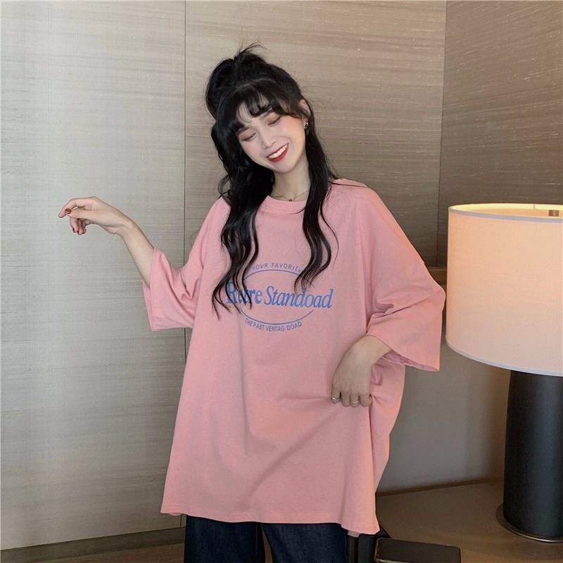 Áo Thun Tay Ngắn Phong Cách Retro Hợp Thời Trang