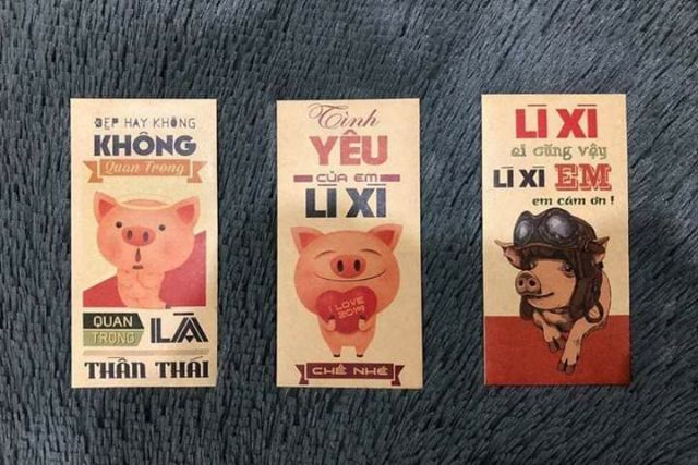 Lì xì tết 2019. Combo 50 bao