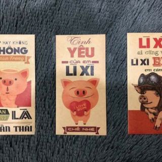 Lì xì tết 2019. Combo 50 bao