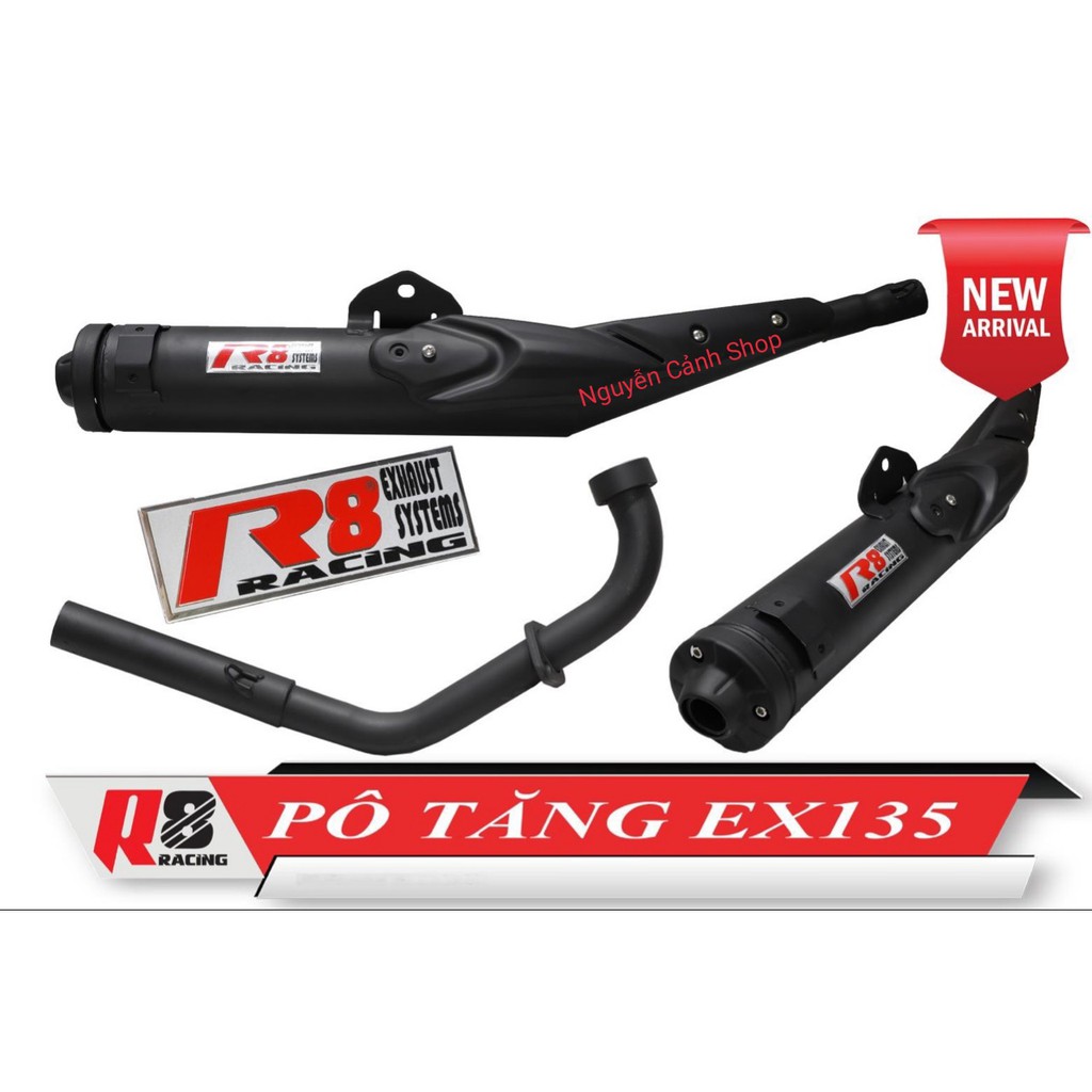 pô tăng exciter 135 R8 RACING