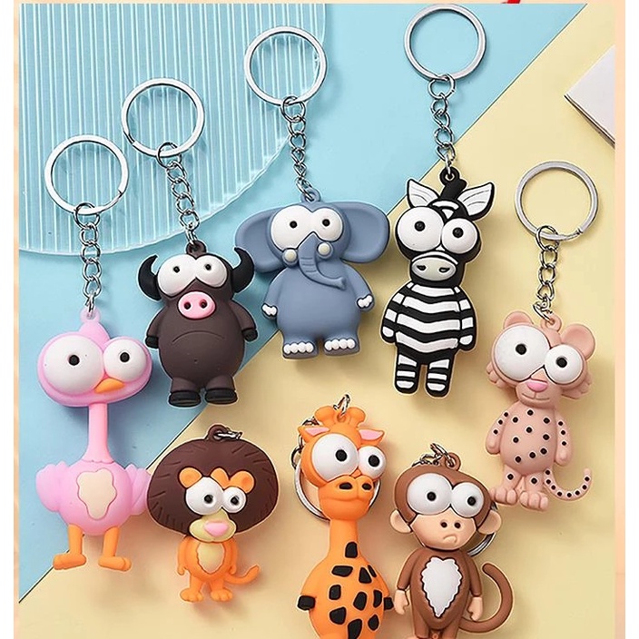 Mới Móc Khóa Hình Hươu Cao Cổ Đáng Yêu