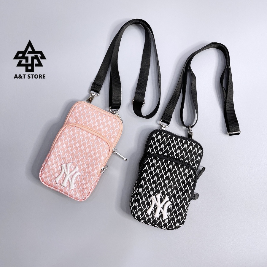 Túi Đeo Chéo MLB NY Monogram Mini Cross Bag B226  Full Tag Code