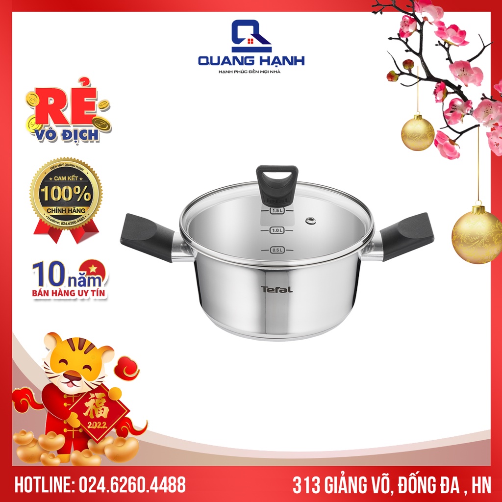 Nồi Inox Tefal Simpleo B9054495 20cm 2.7L - Hàng chính hãng