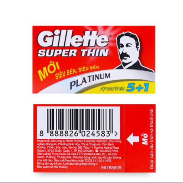 Lưỡi lam Gillette siêu bén