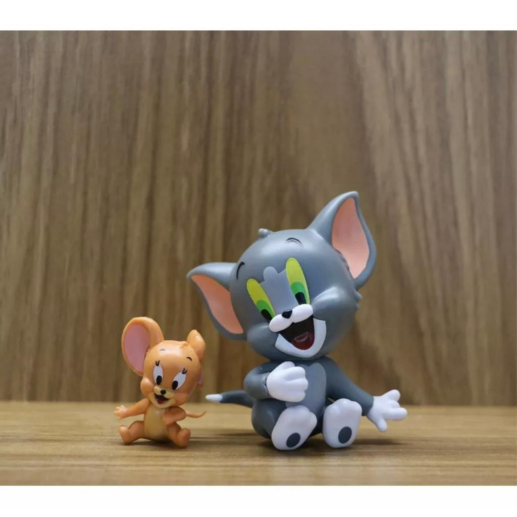 Mô hình đôi bạn thân Tom và Jerry super cuteeee 💛