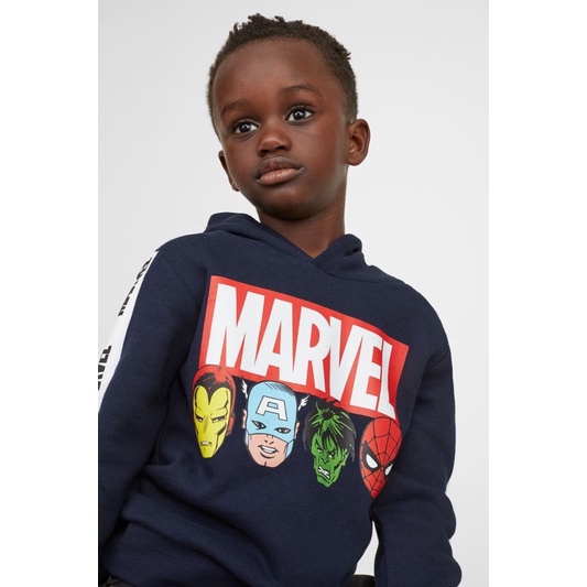 Bộ nỉ có mũ hoodie Marvel HM 10-29kg