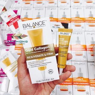 Serum Balance Gold collagen rejuventating eye serum mắt trẻ hóa và căng mịn vùng da | BigBuy360 - bigbuy360.vn