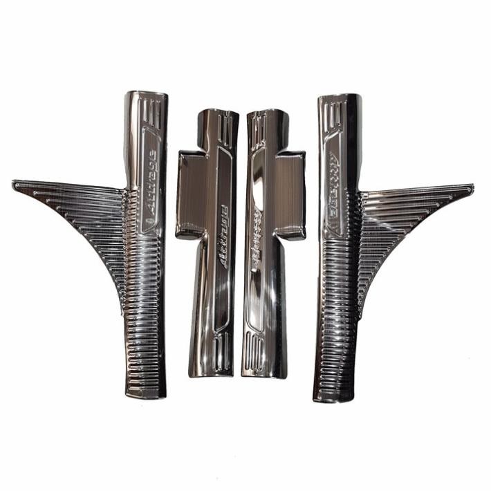 Ốp Bậc Trong Ngoài Titan Xe Mitsu Attrage 2018 2019 2020 2021