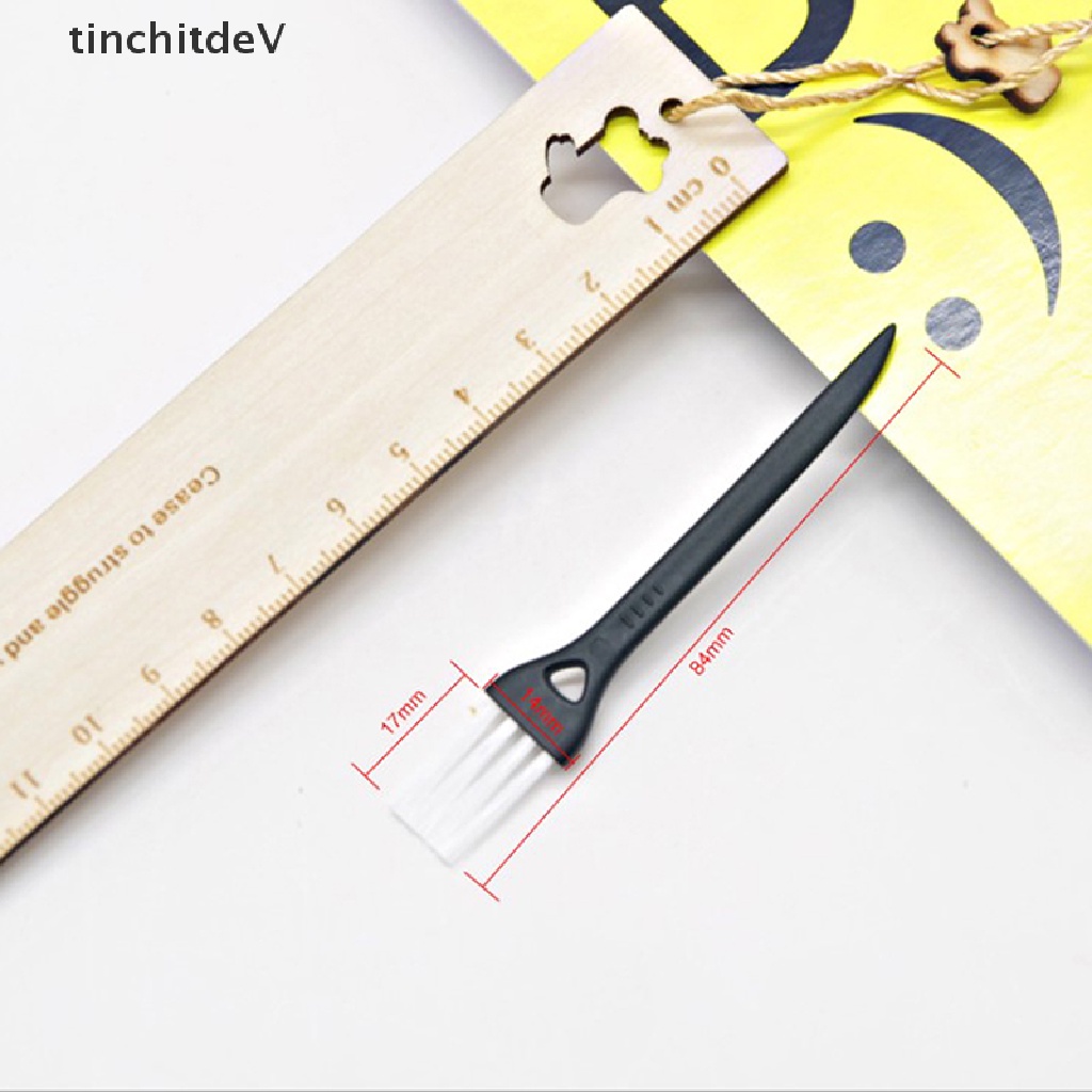 Set 10 Cọ Nhỏ Màu Đen Làm Sạch Dao Cạo Râu