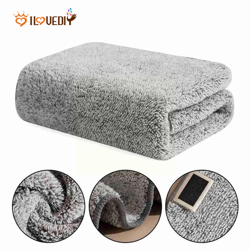 Khăn lau chén dĩa than tre thấm hút dầu tốt phong cách Nhật Bản