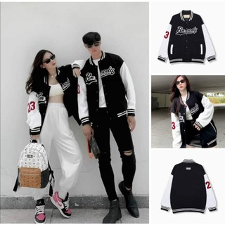 ÁO KHOÁC DÙ BOMBER NAM NỮ Streetwear In Bm