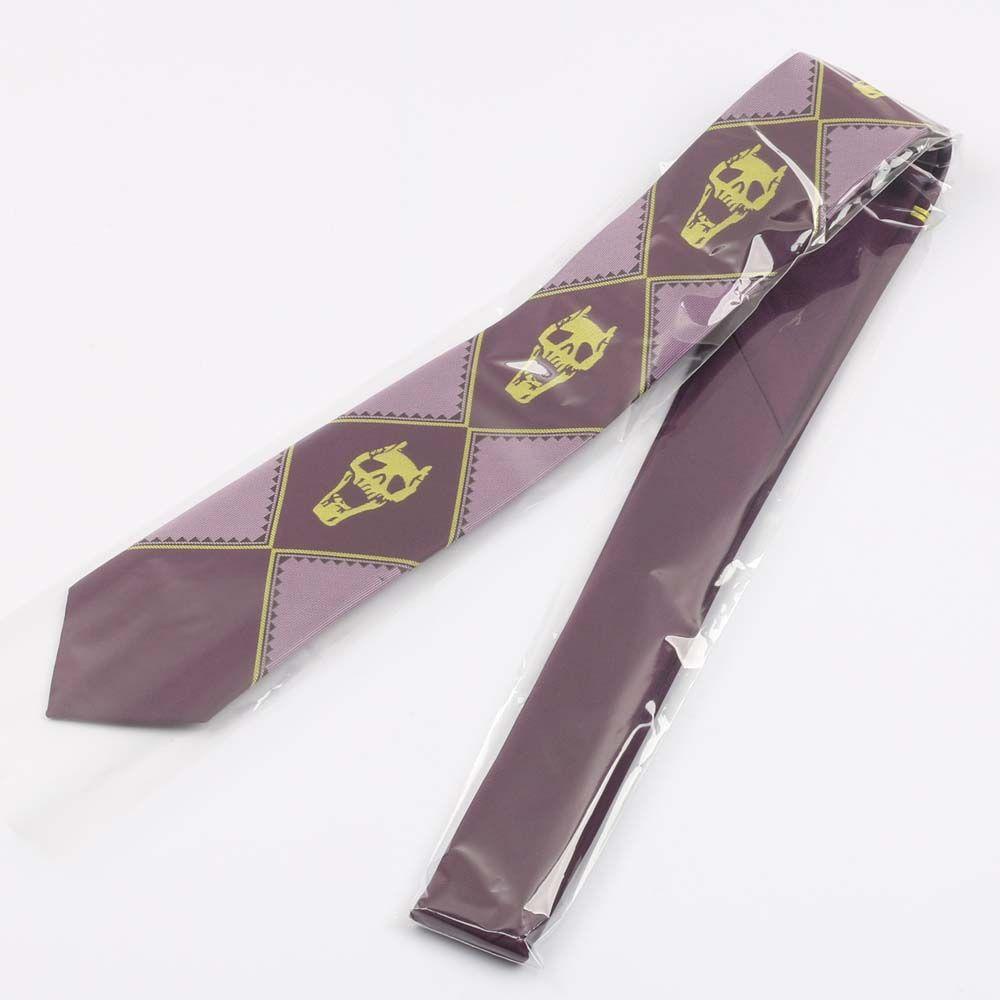 Cà Vạt Họa Tiết Đầu Lâu Hóa Trang Nhật Bản Chất Lượng Cao Cho Nam