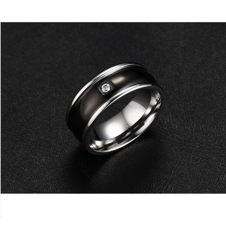 Nhẫn Nam Bản To Titan Không Đen TT 1922