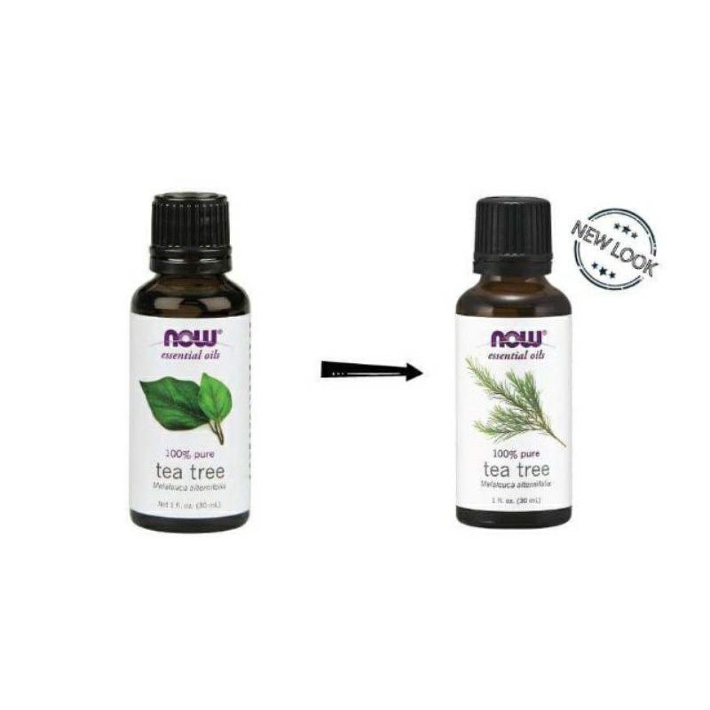 [3/2023] Tinh dầu Tràm Trà Now Organic Essential Oils Tea Tree 30ml