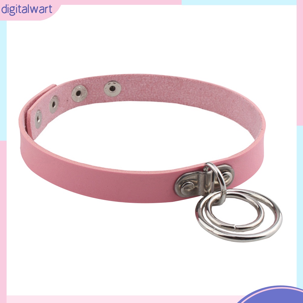 Vòng Cổ Choker Giả Da Thời Trang Cá Tính Dành Cho Nữ