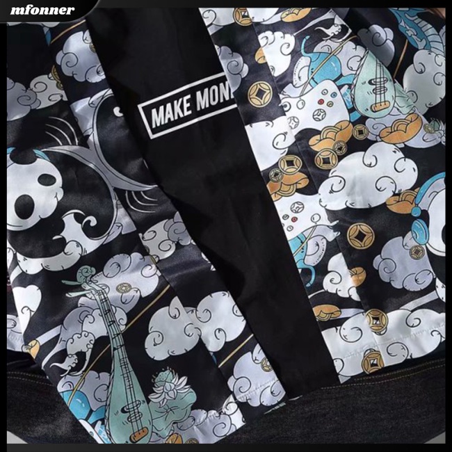 Áo Khoác Kimono Chống Nắng Dáng Rộng Màu Sắc Tươi Sáng Cho Nam Và Nữ