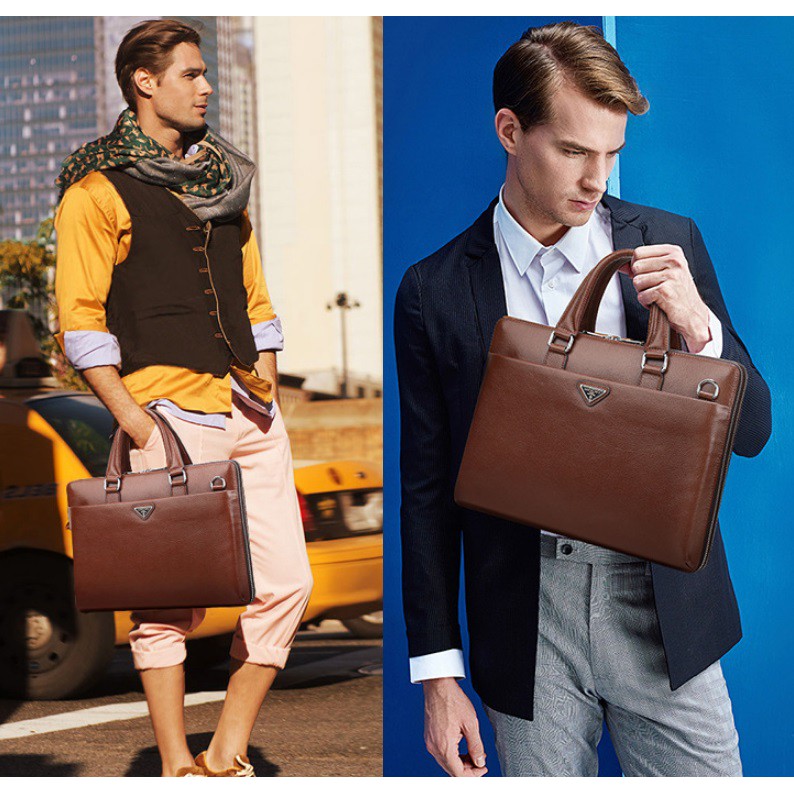 [ Cặp văn phong da thật] Cặp da SAPOLNEY 0309 | BigBuy360 - bigbuy360.vn