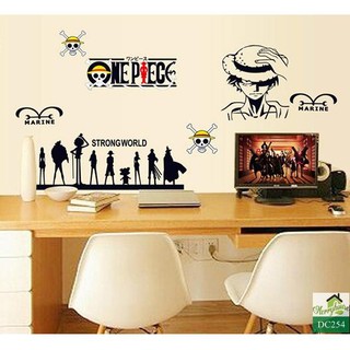 Decal dán tường One Piece - Luffy
