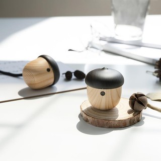 Loa bluetooth nghe nhạc, loa quả sồi - kiểu dáng nhỏ gọn và âm thanh siêu hay