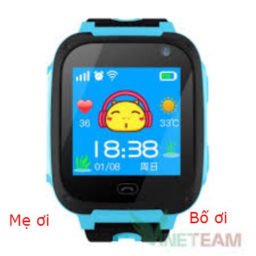 Đồng hồ thông minh định vị  GPS trẻ em ( cảm ứng, camera, chông nước ) |shopee. Vn\Shopdenledz