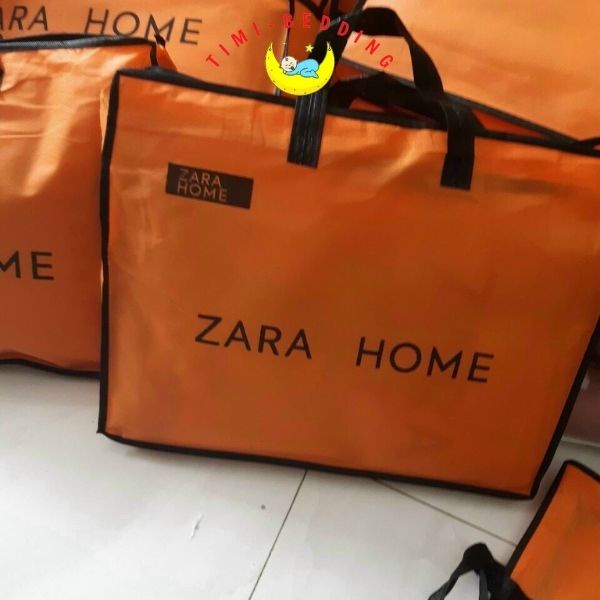 Chăn hè zara home viền kẻ chính hãng cao cấp, nhập khẩu kích thước 2x2,3m – Timibedding