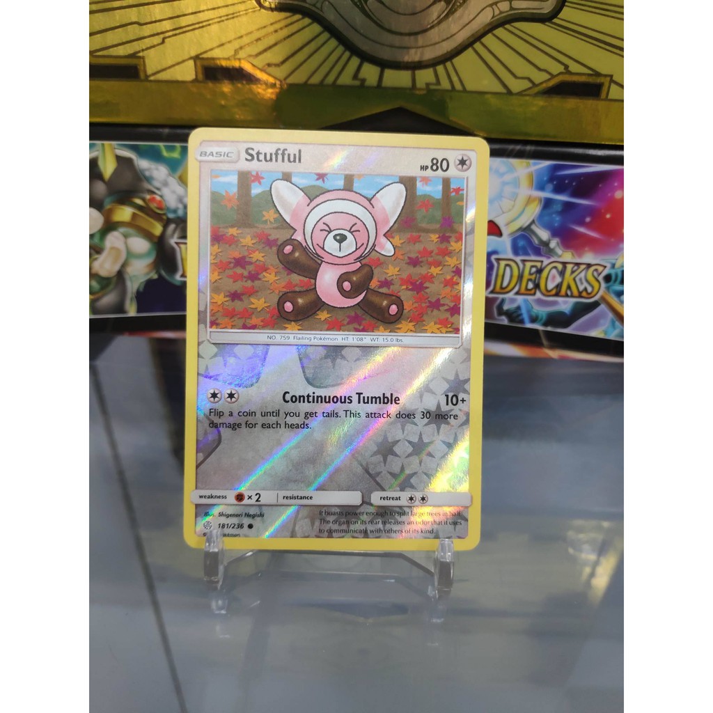 [ Dưa Hấu Yugioh ] Lá bài thẻ bài Pokemon Stufful