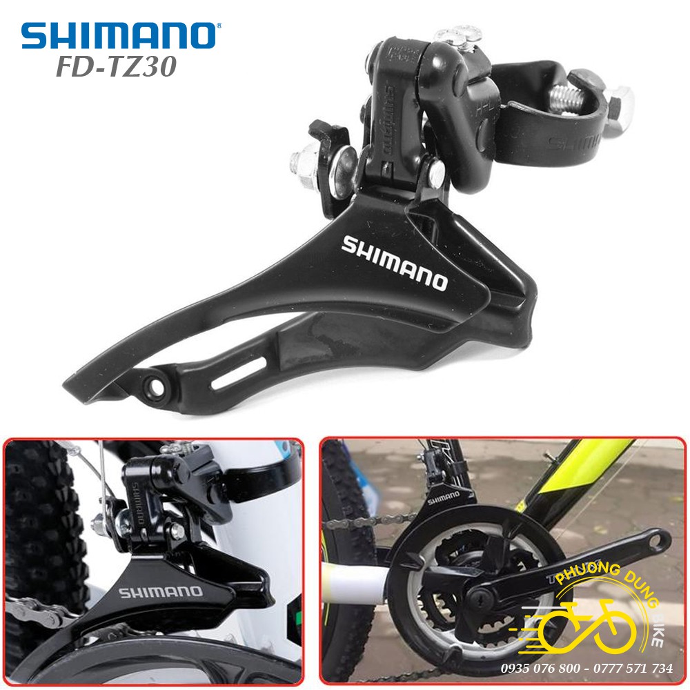 Sang đĩa xe đạp SHIMANO FD-TZ30