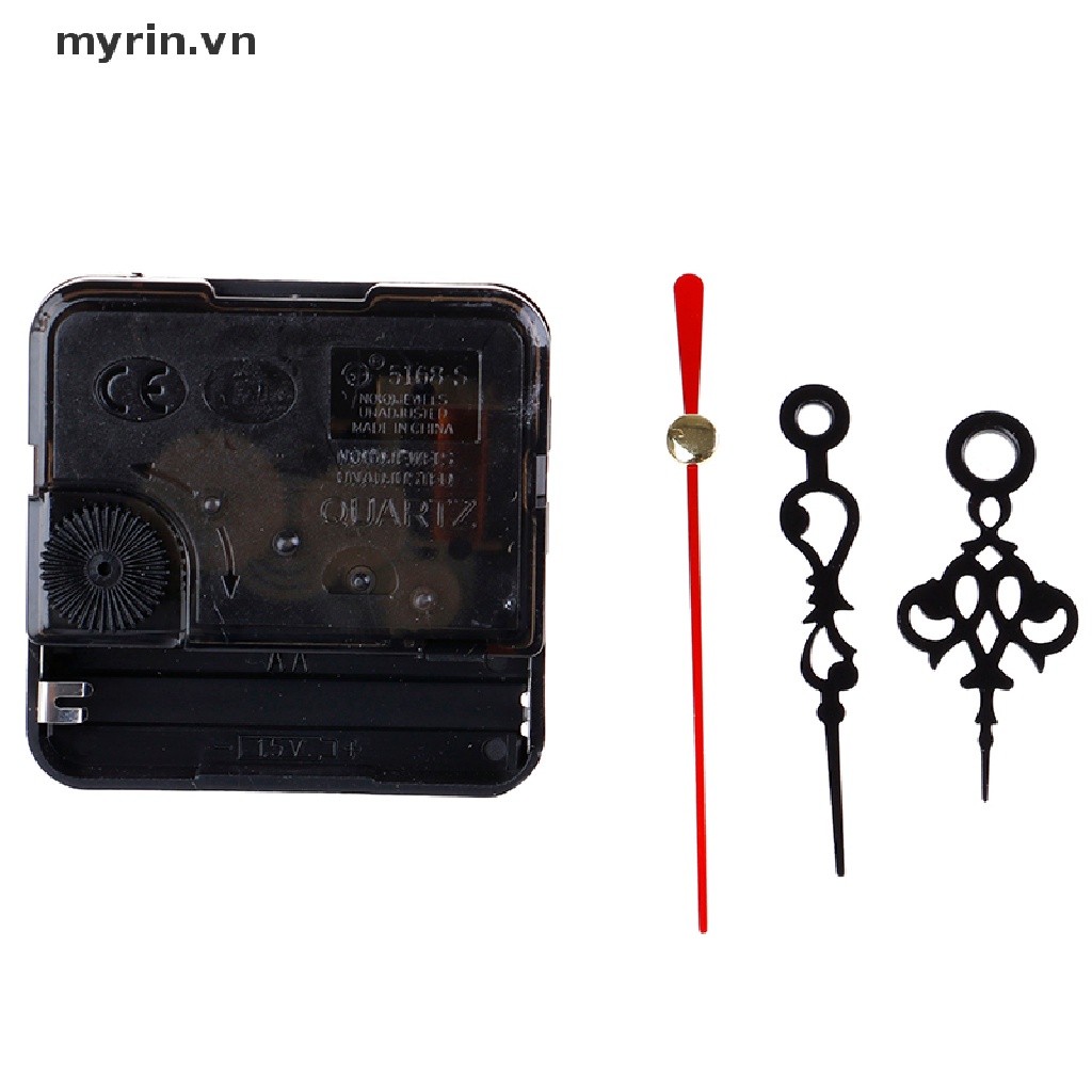 1 Bộ Máy Đồng Hồ Cơ Im Lặng Chạy Bằng Pin DIY