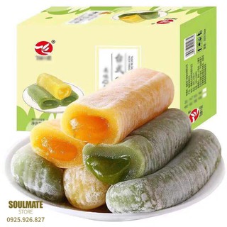 Thùng 2.5kg bánh mochi dài 3 vị - có tách lẻ 1kg mix 3 vị