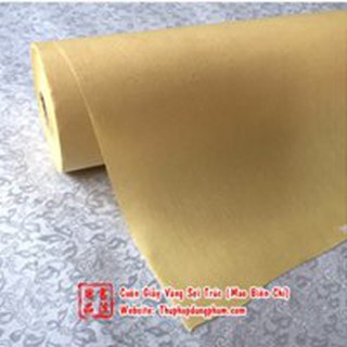 Cuộn Giấy Vàng Sợi Trúc (Mao Biên Chỉ)