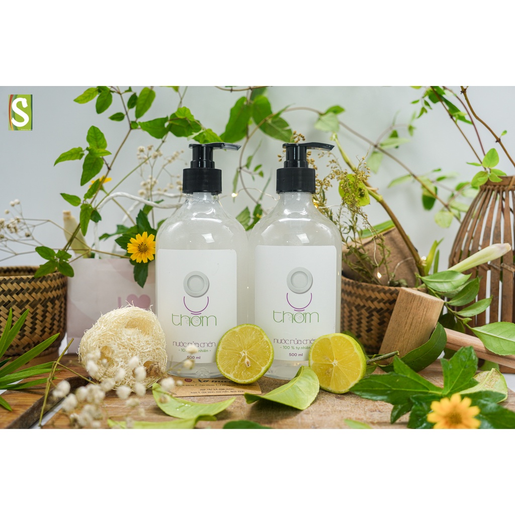 Nước Rửa Chén 8 Thơm HTX Sinh Dược 500ml