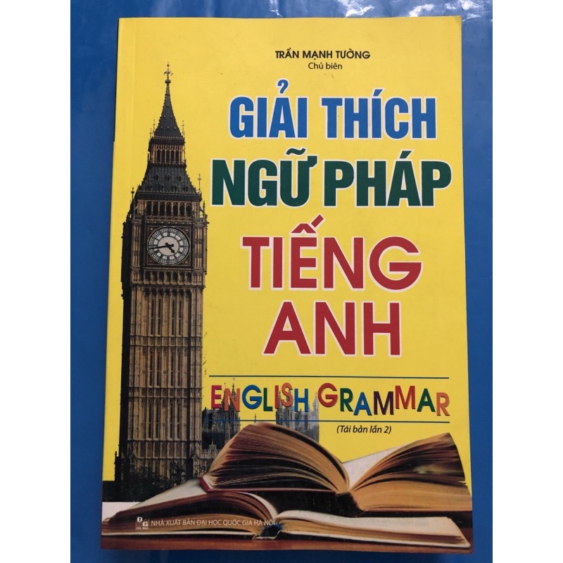 Sách - Giải thích ngữ pháp tiếng anh