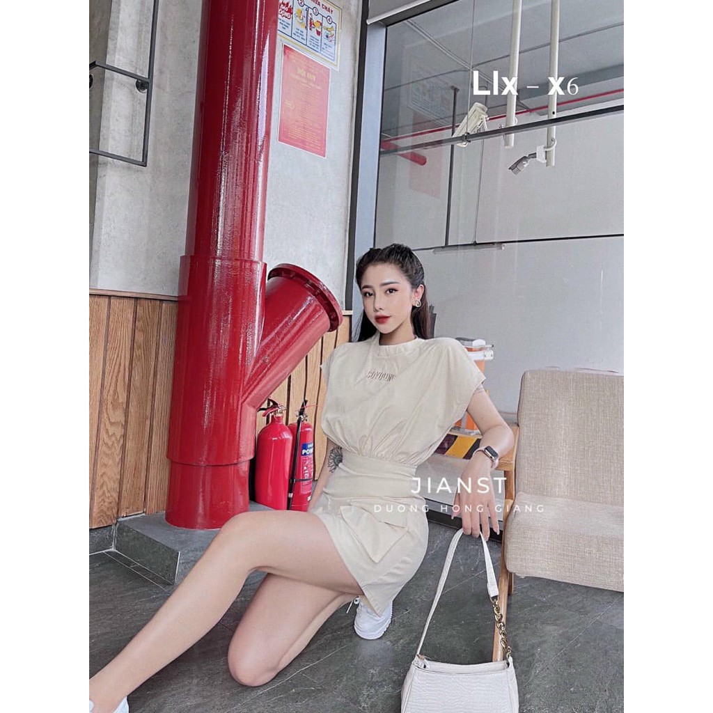 Váy liền SoYoung túi trước 3 màu trẻ trung ( kèm ảnh thật, video ) | BigBuy360 - bigbuy360.vn