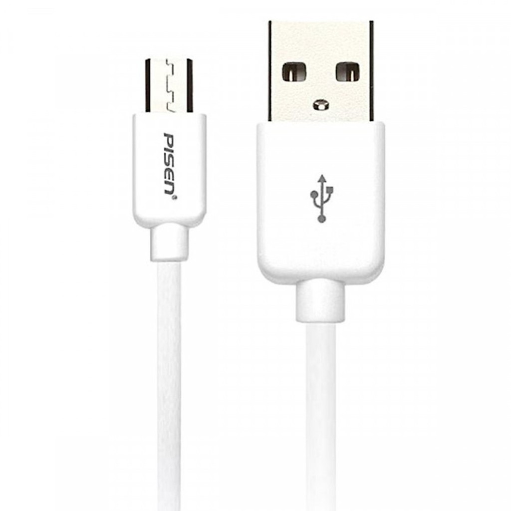 Dây cáp sạc Micro USB 2A dài 1m (Dây sạc dành cho điện thoại Android) - Hàng Chính Hãng bảo hành 1 năm