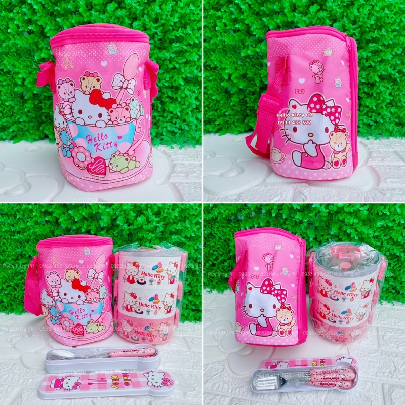 Túi giữ nhiệt Hello Kitty - Doremon Doraemon