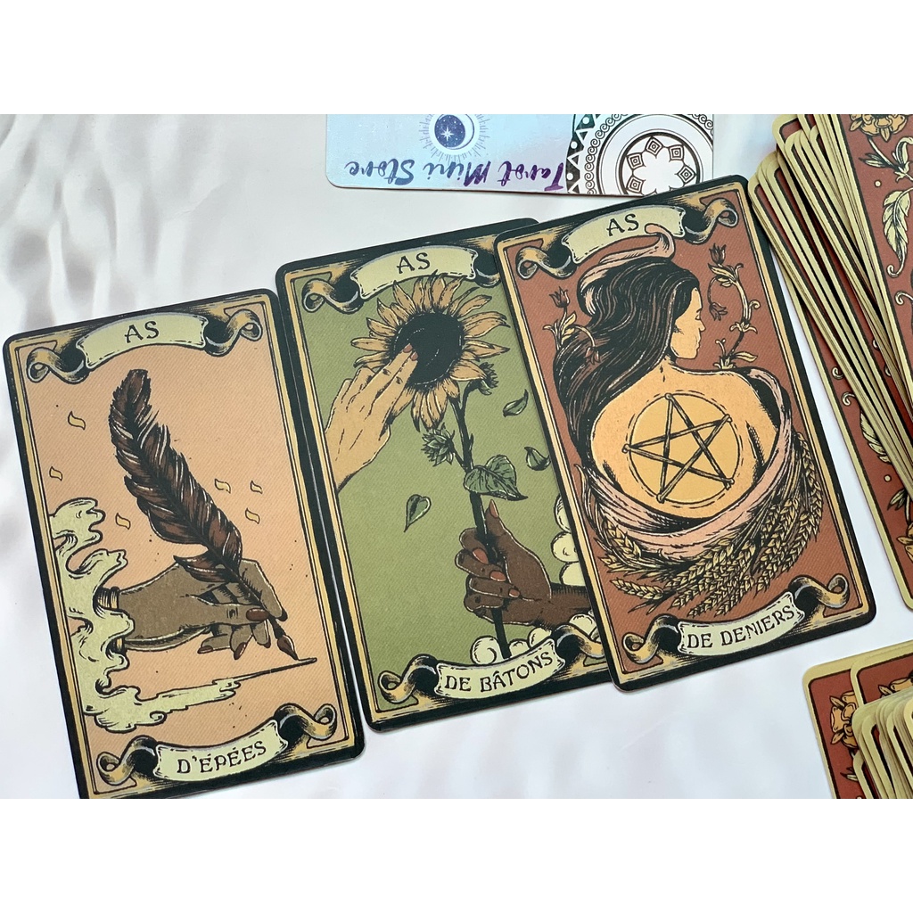Bộ bài The Sacred Sisterhood 78 lá size gốc cán mờ
