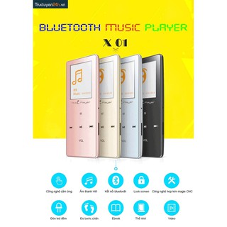 Máy nghe nhạc lossless bluetooth Uniscom X01. đen