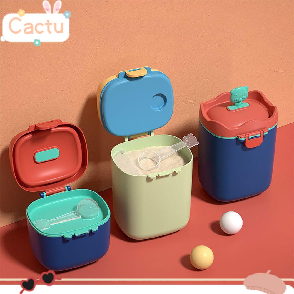 Hộp Đựng Sữa Bột Em Bé Nhiều Màu Sắc Không Chứa BPA