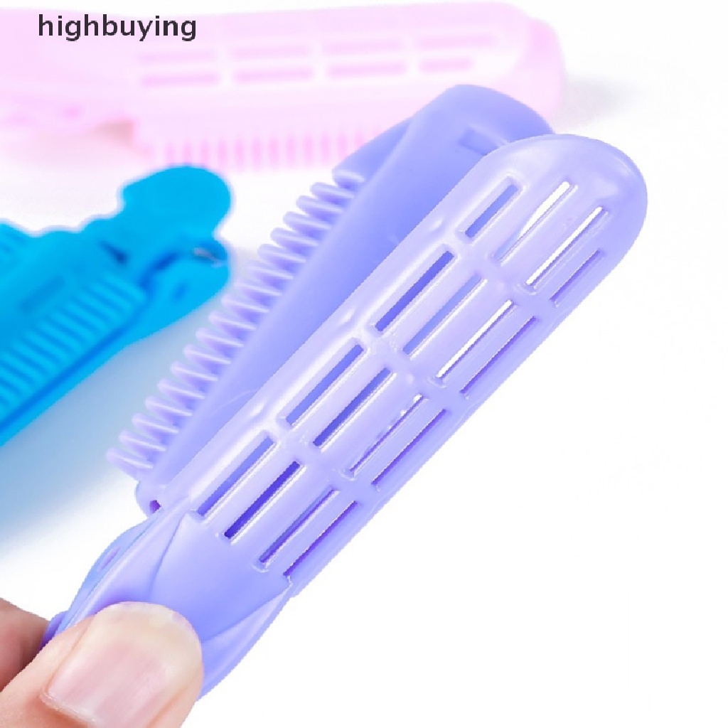 Kẹp Tóc Mái Giả Bằng Nhựa Tự Nhiên Tạo Kiểu Tóc Xoăn