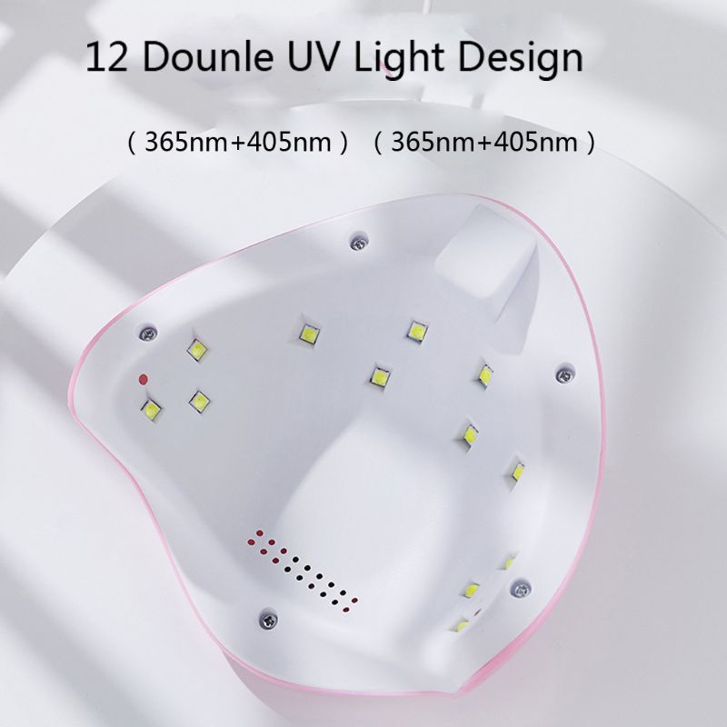 Đèn LED UV 395NW 36W hơ khô gel sơn móng tay/dung dịch nhựa resin sạc pin USB tiện dụng