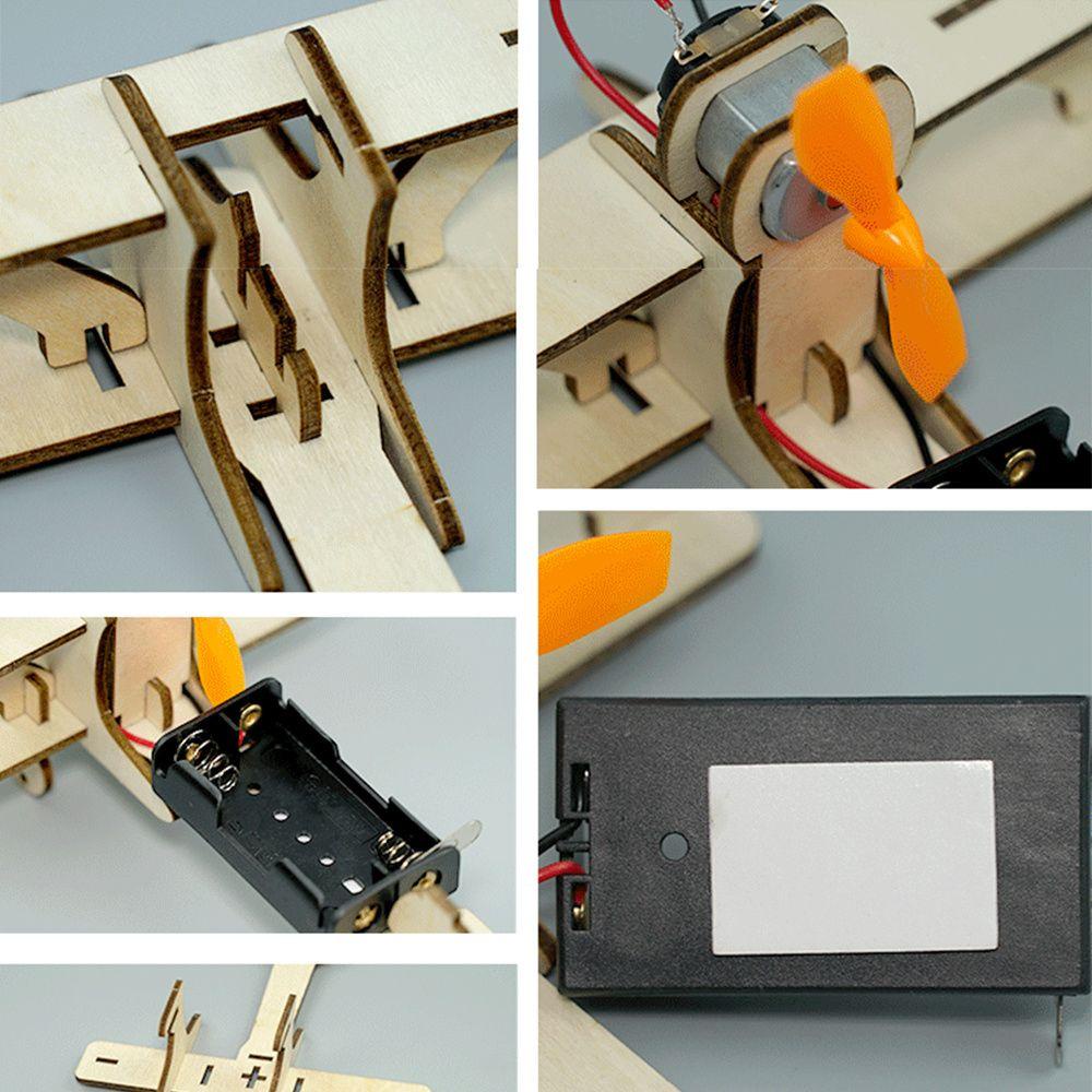 SUSANS Máy Bay Đồ Chơi Thí Nghiệm Khoa Học DIY Cho Trẻ Em